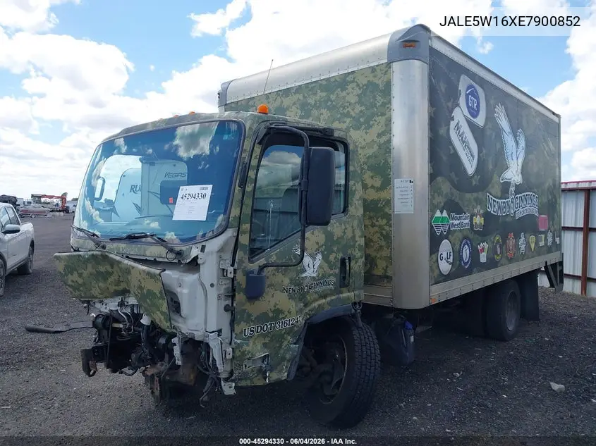 2014 Isuzu Dsl Reg At VIN: JALE5W16XE7900852 Lot: 45294330
