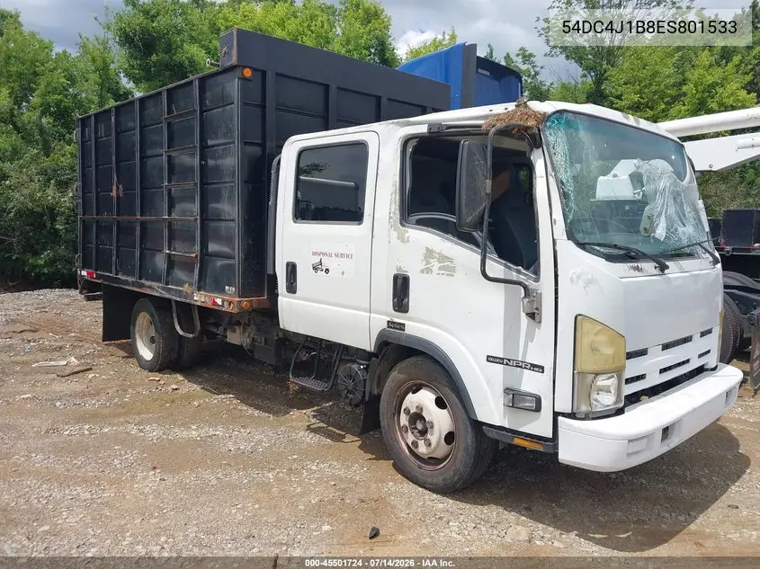 2014 Isuzu Npr Gas Crew VIN: 54DC4J1B8ES801533 Lot: 45501724