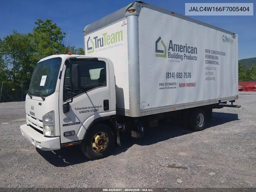 2015 Isuzu Npr Dsl Reg At VIN: JALC4W166F7005404 Lot: 45253537