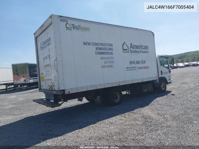 2015 Isuzu Npr Dsl Reg At VIN: JALC4W166F7005404 Lot: 45253537
