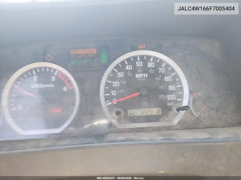 2015 Isuzu Npr Dsl Reg At VIN: JALC4W166F7005404 Lot: 45253537