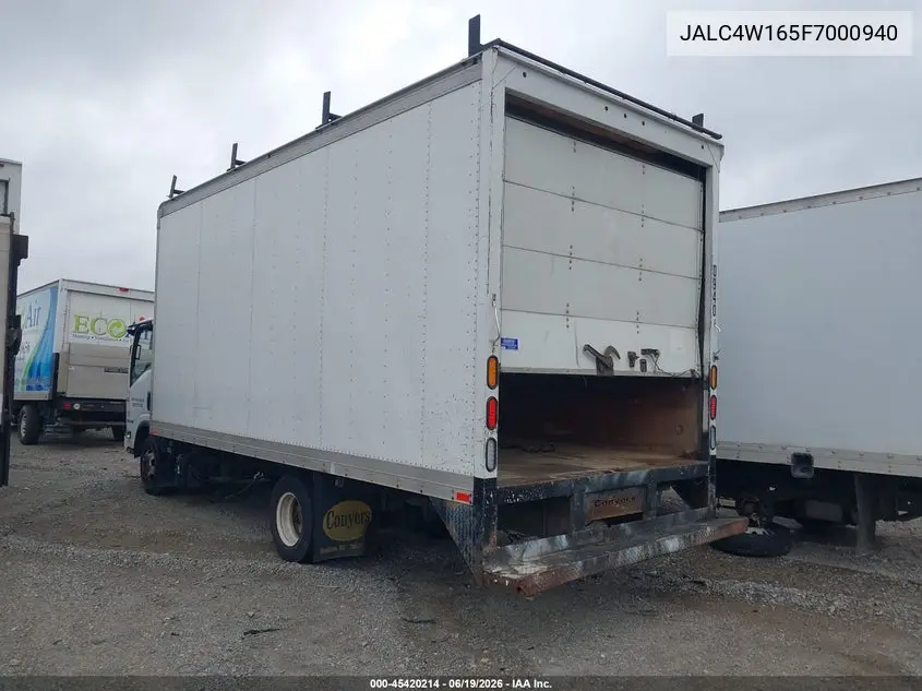 2015 Isuzu Npr Dsl Reg At VIN: JALC4W165F7000940 Lot: 45420214