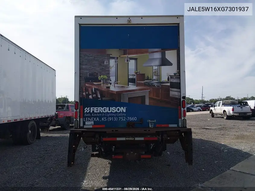 2016 Isuzu Dsl Reg At VIN: JALE5W16XG7301937 Lot: 45411331