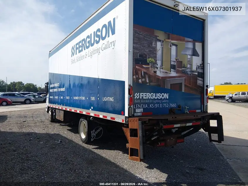 2016 Isuzu Dsl Reg At VIN: JALE5W16XG7301937 Lot: 45411331