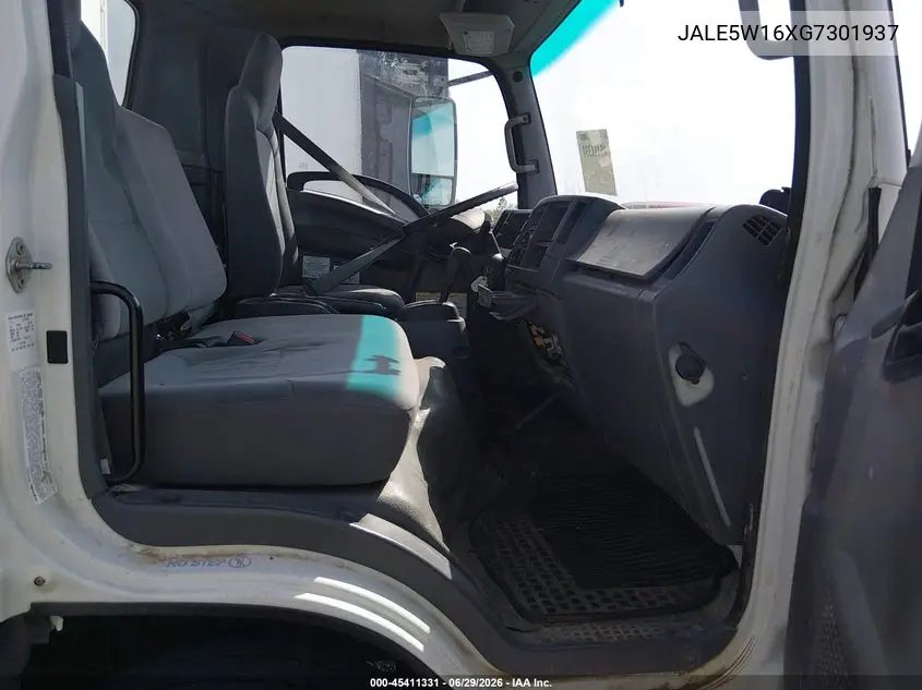 2016 Isuzu Dsl Reg At VIN: JALE5W16XG7301937 Lot: 45411331