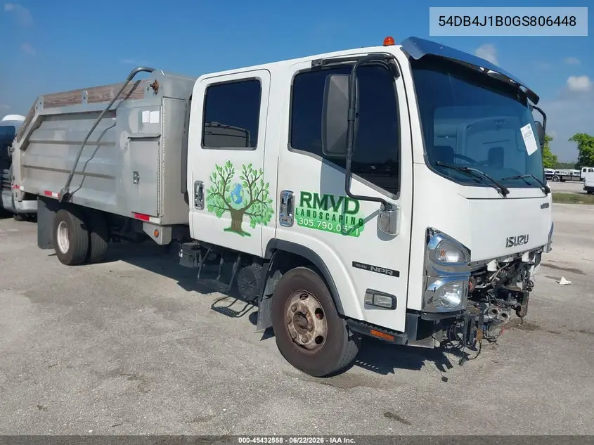2016 Isuzu Npr Gas Crew VIN: 54DB4J1B0GS806448 Lot: 45432558