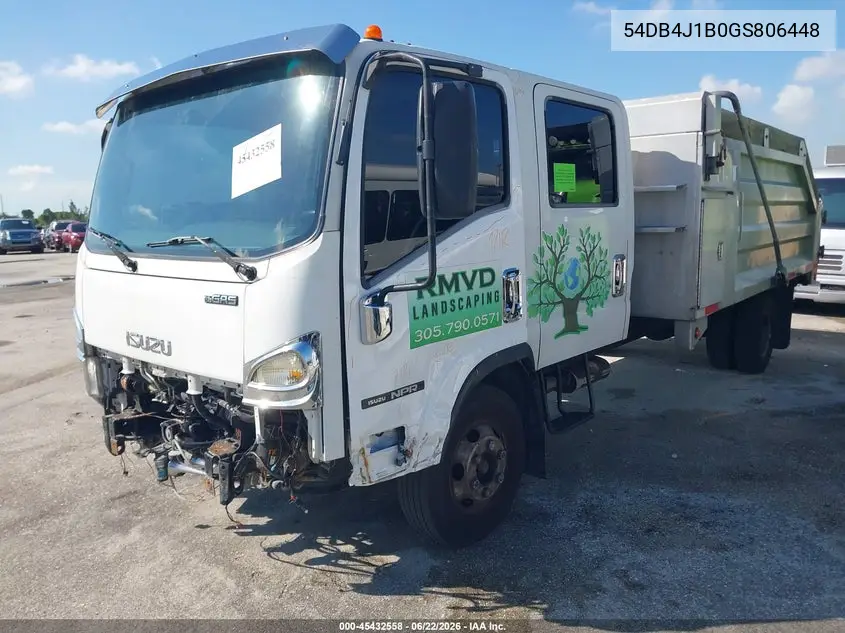 2016 Isuzu Npr Gas Crew VIN: 54DB4J1B0GS806448 Lot: 45432558