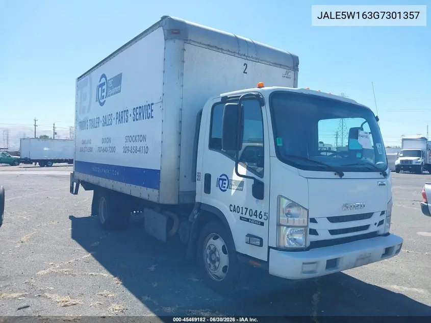 2016 Isuzu Dsl Reg At VIN: JALE5W163G7301357 Lot: 45469182