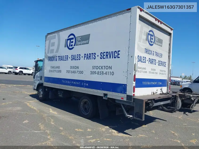 2016 Isuzu Dsl Reg At VIN: JALE5W163G7301357 Lot: 45469182