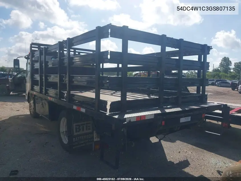 2016 Isuzu Npr Hd Gas Reg VIN: 54DC4W1C3GS807135 Lot: 45523152
