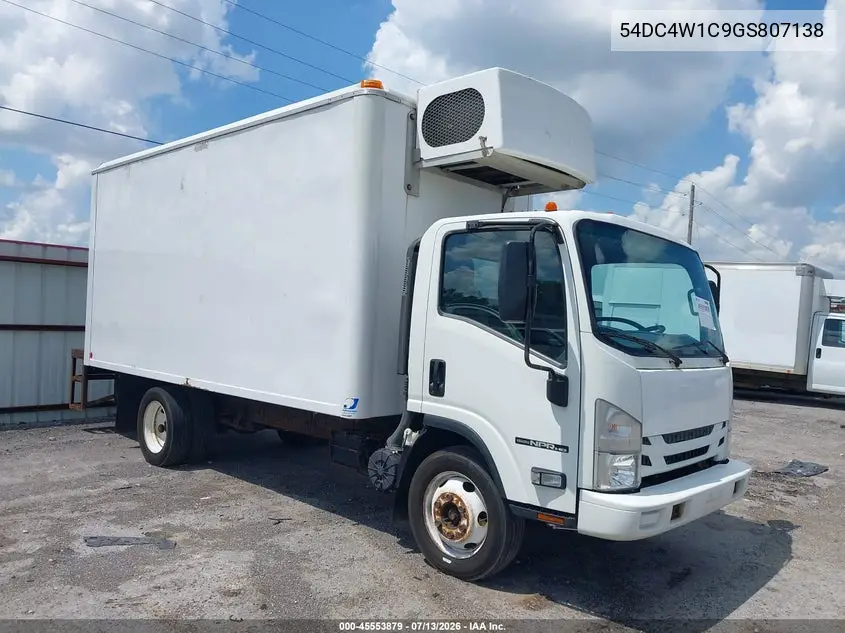 2016 Isuzu Npr Hd Gas Reg VIN: 54DC4W1C9GS807138 Lot: 45553879