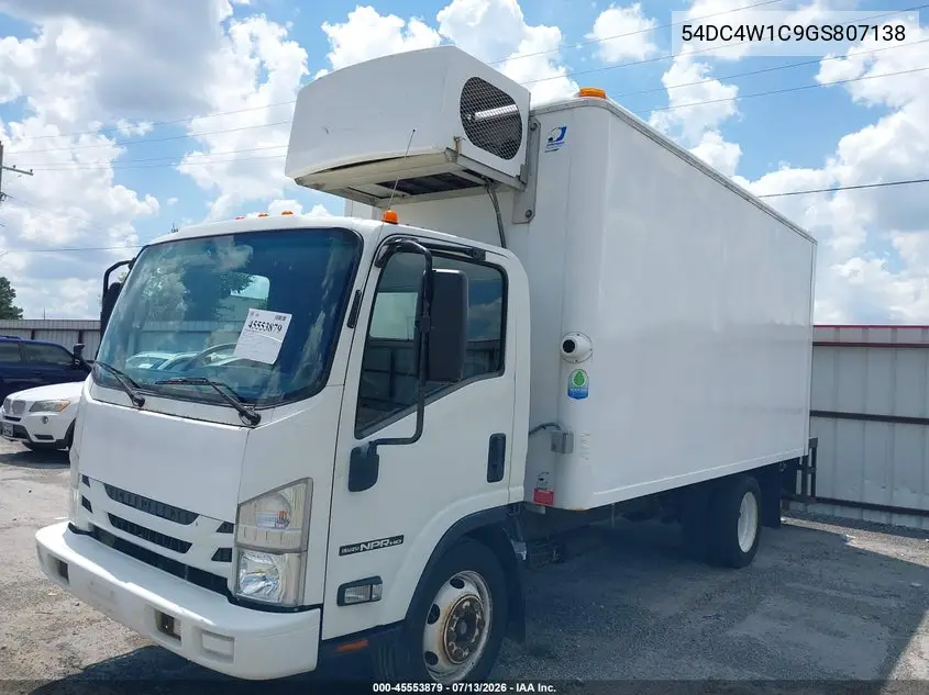 2016 Isuzu Npr Hd Gas Reg VIN: 54DC4W1C9GS807138 Lot: 45553879
