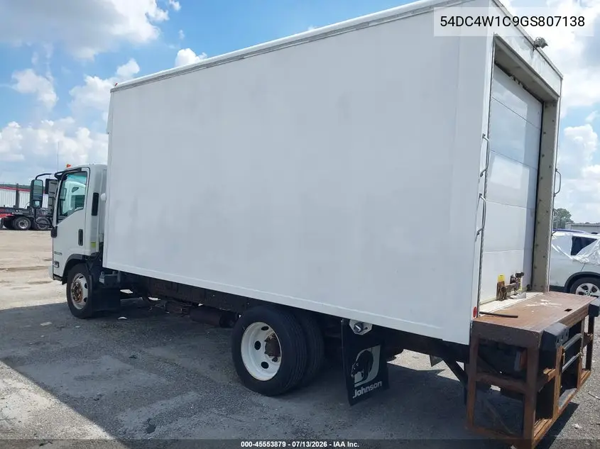 2016 Isuzu Npr Hd Gas Reg VIN: 54DC4W1C9GS807138 Lot: 45553879