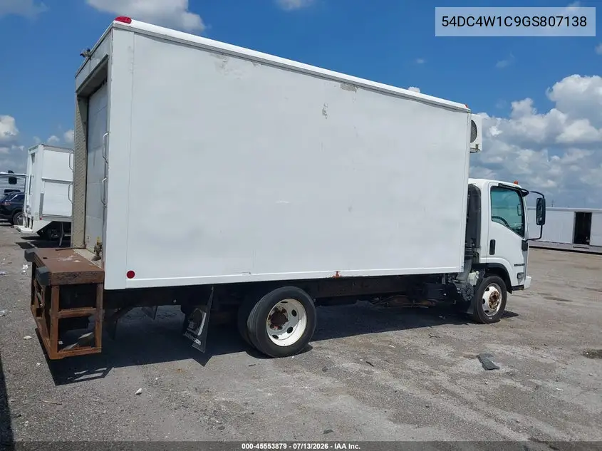 2016 Isuzu Npr Hd Gas Reg VIN: 54DC4W1C9GS807138 Lot: 45553879