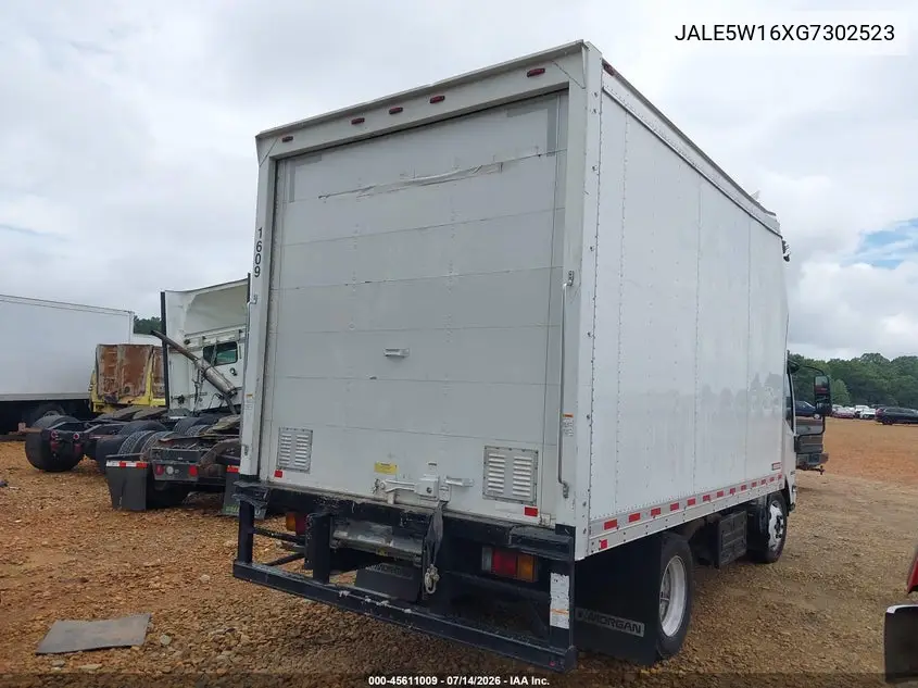 2016 Isuzu Dsl Reg At VIN: JALE5W16XG7302523 Lot: 45611009