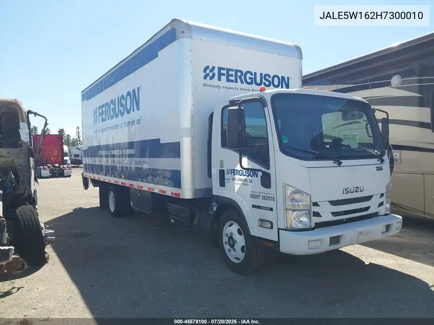 2017 Isuzu Nrr Dsl Reg At VIN: JALE5W162H7300010 Lot: 45578100
