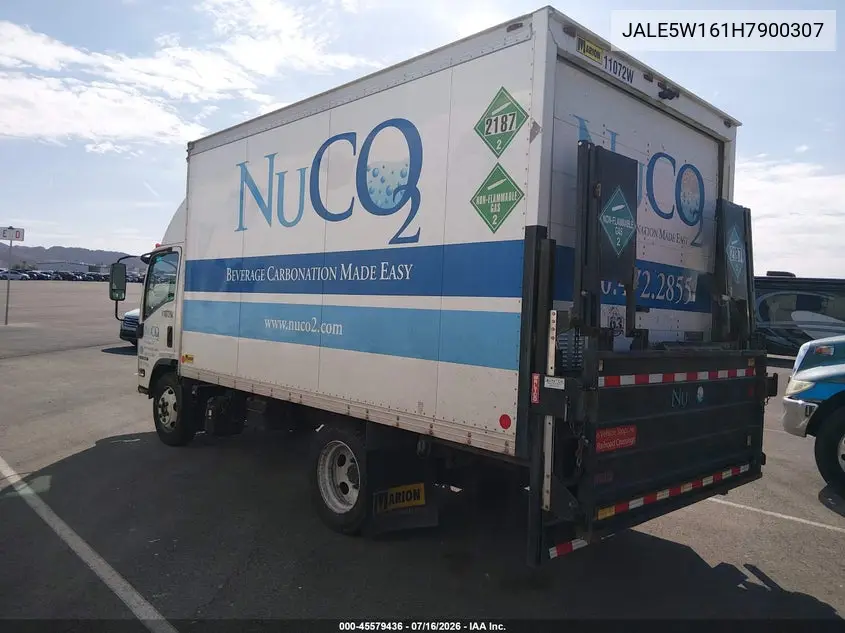 2017 Isuzu Nqr Dsl Reg At VIN: JALE5W161H7900307 Lot: 45579436