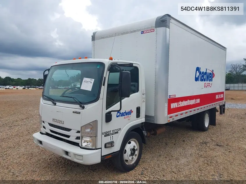2019 Isuzu Npr Hd VIN: 54DC4W1B8KS811391 Lot: 45203736