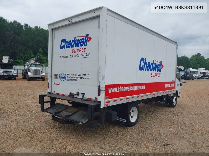 2019 Isuzu Npr Hd VIN: 54DC4W1B8KS811391 Lot: 45203736