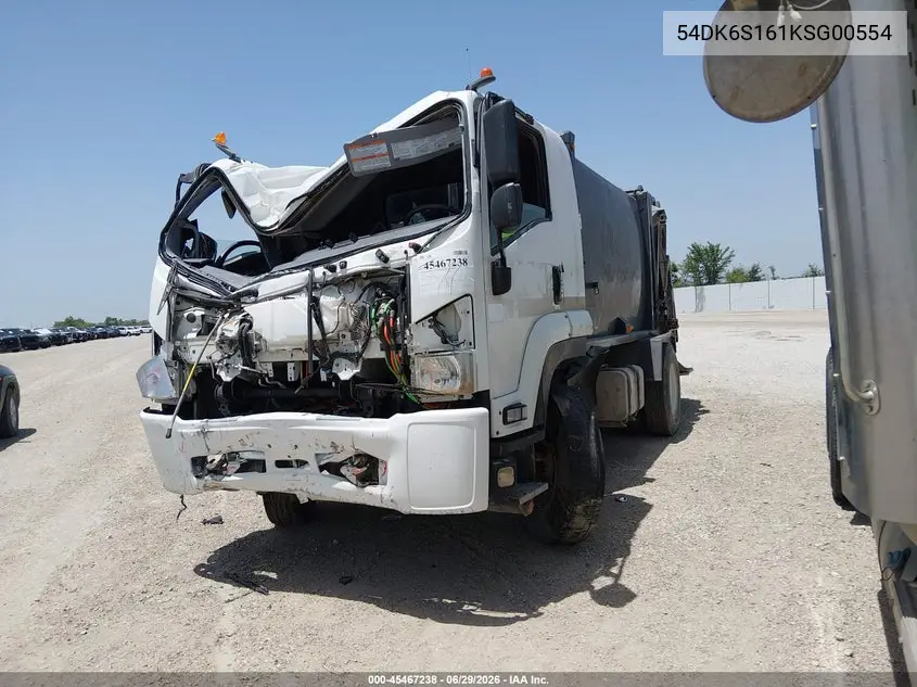 2019 Isuzu Ftr VIN: 54DK6S161KSG00554 Lot: 45467238