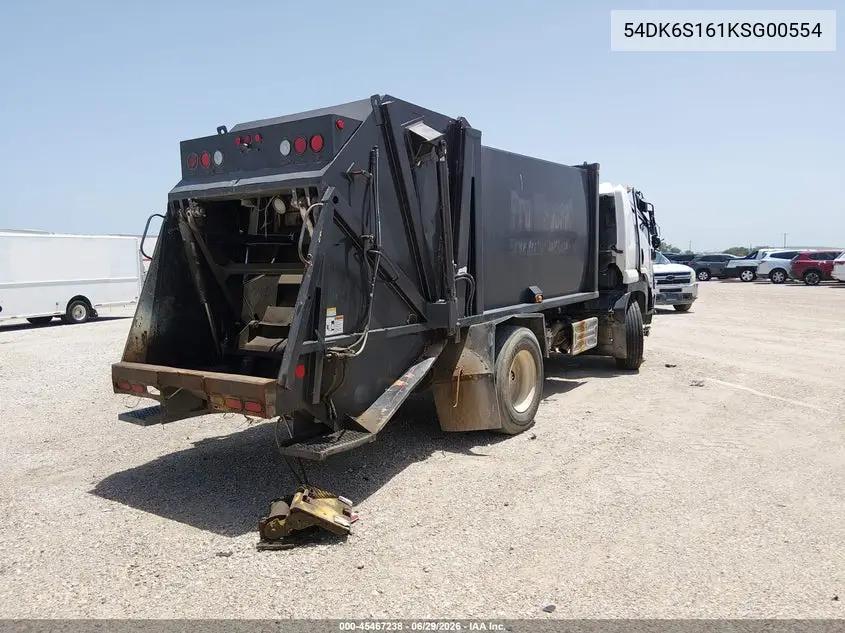 2019 Isuzu Ftr VIN: 54DK6S161KSG00554 Lot: 45467238