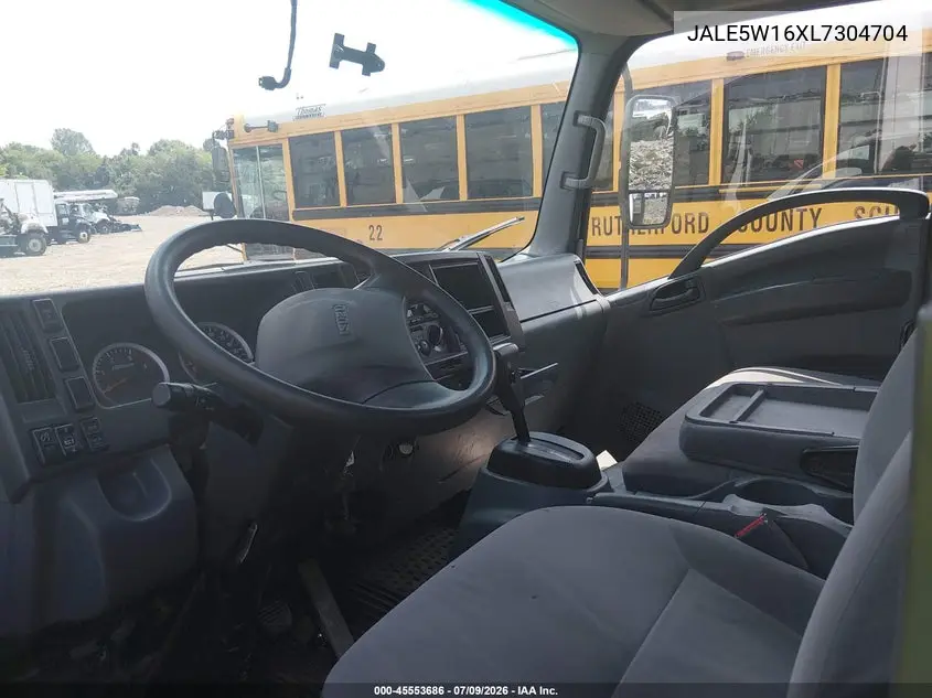 2020 Isuzu Nrr VIN: JALE5W16XL7304704 Lot: 45553686