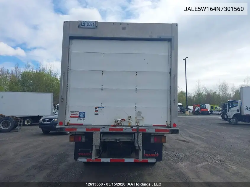 2022 Isuzu Nrr VIN: JALE5W164N7301560 Lot: 12613550