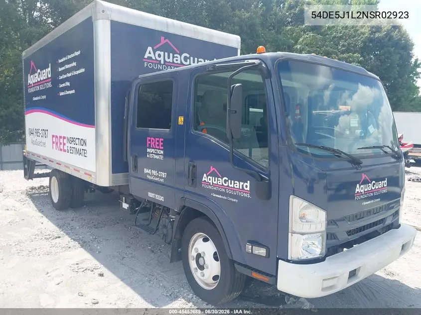 2022 Isuzu Nrr VIN: 54DE5J1L2NSR02923 Lot: 45452689