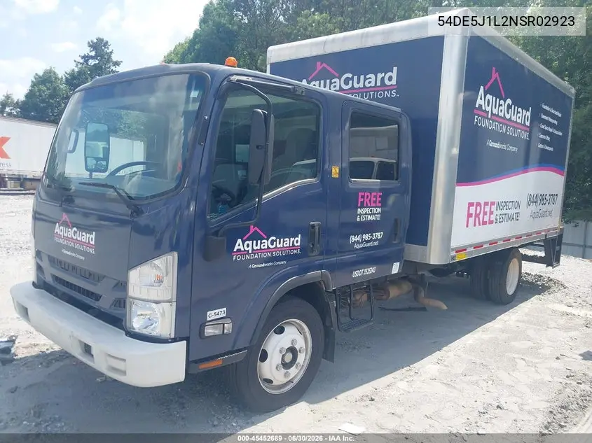 2022 Isuzu Nrr VIN: 54DE5J1L2NSR02923 Lot: 45452689