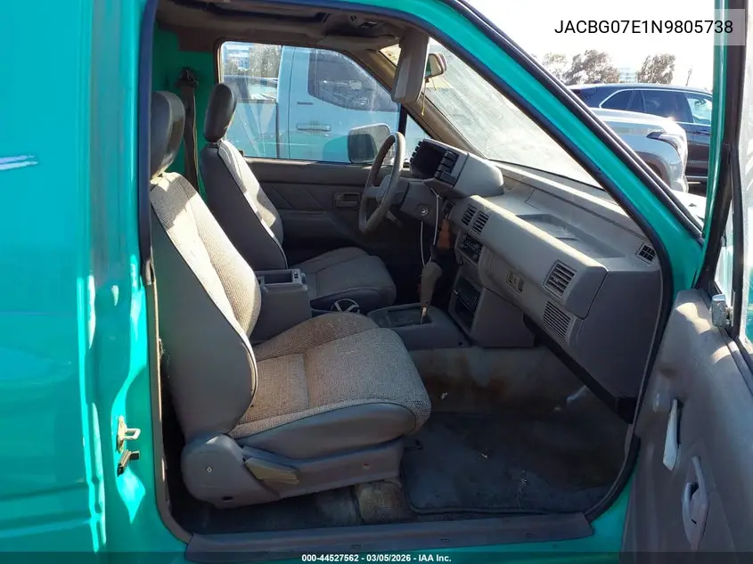 1992 Isuzu Amigo VIN: JACBG07E1N9805738 Lot: 44527562