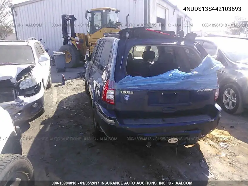 2004 Isuzu Ascender S/Ls/Limited VIN: 4NUDS13S442103693 Lot: 18984818
