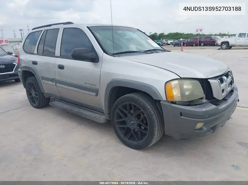 2005 Isuzu Ascender S VIN: 4NUDS13S952703188 Lot: 45170564