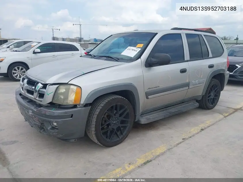 2005 Isuzu Ascender S VIN: 4NUDS13S952703188 Lot: 45170564