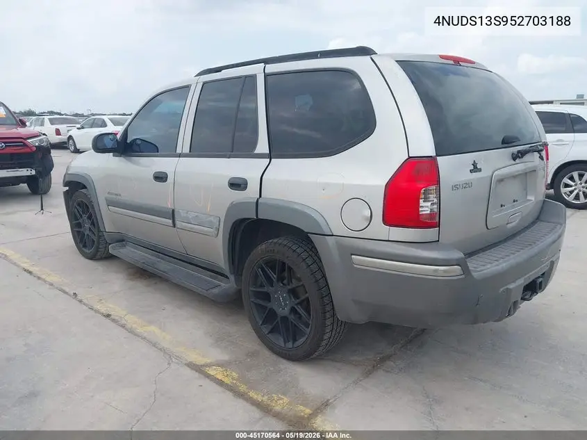 2005 Isuzu Ascender S VIN: 4NUDS13S952703188 Lot: 45170564