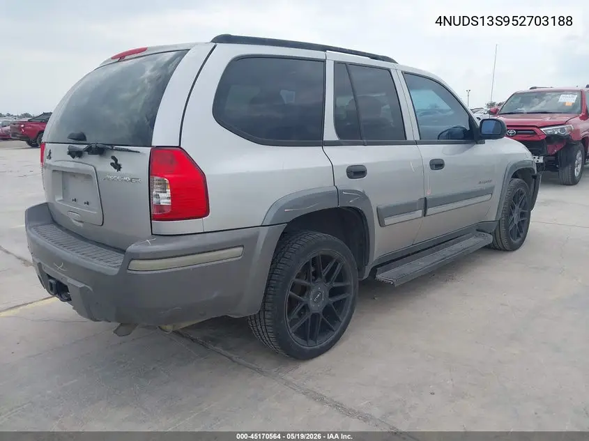 2005 Isuzu Ascender S VIN: 4NUDS13S952703188 Lot: 45170564