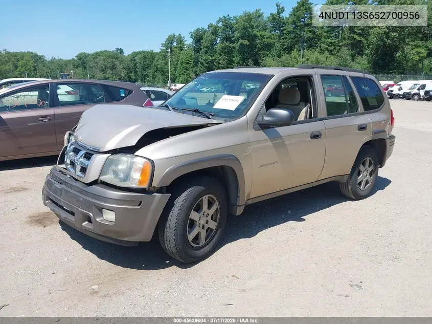 2005 Isuzu Ascender S VIN: 4NUDT13S652700956 Lot: 45639604
