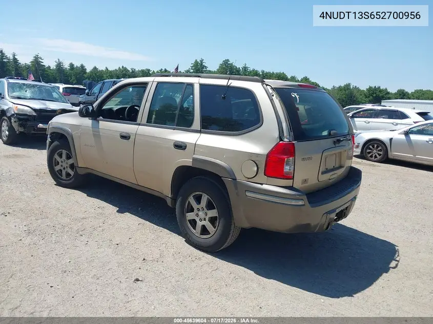 2005 Isuzu Ascender S VIN: 4NUDT13S652700956 Lot: 45639604