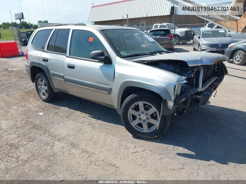 2006 Isuzu Ascender S VIN: 4NUDS13S462701463 Lot: 45557019