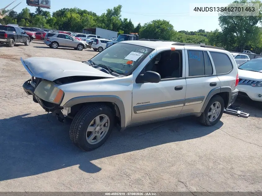2006 Isuzu Ascender S VIN: 4NUDS13S462701463 Lot: 45557019