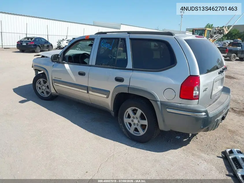 2006 Isuzu Ascender S VIN: 4NUDS13S462701463 Lot: 45557019