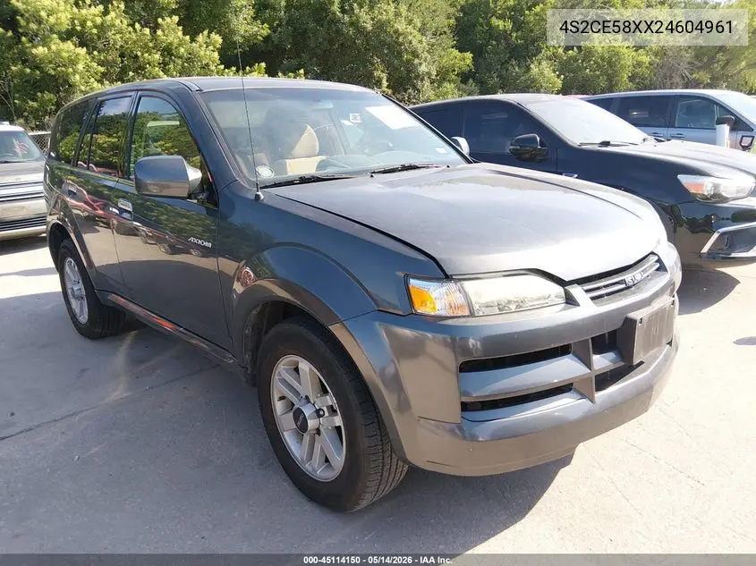 2002 Isuzu Axiom Xs VIN: 4S2CE58XX24604961 Lot: 45114150