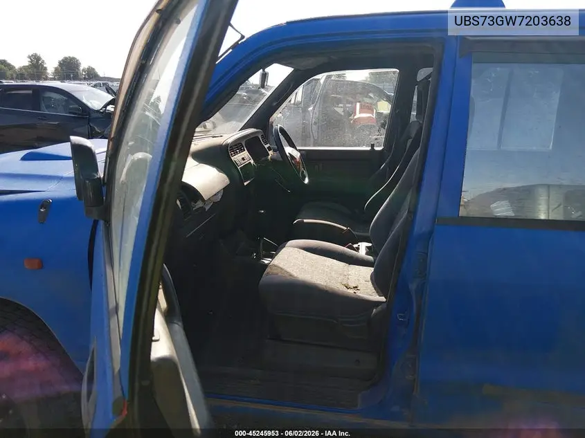 1998 Isuzu Bighorn VIN: UBS73GW7203638 Lot: 45245953