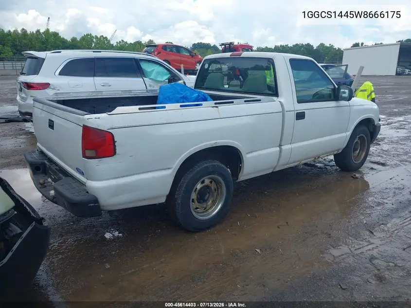 1998 Isuzu Hombre S VIN: 1GGCS1445W8666175 Lot: 45614403