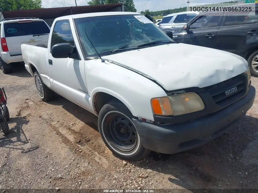 1998 Isuzu Hombre S VIN: 1GGCS1441W8663225 Lot: 45629730