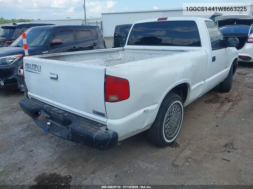 1998 Isuzu Hombre S VIN: 1GGCS1441W8663225 Lot: 45629730