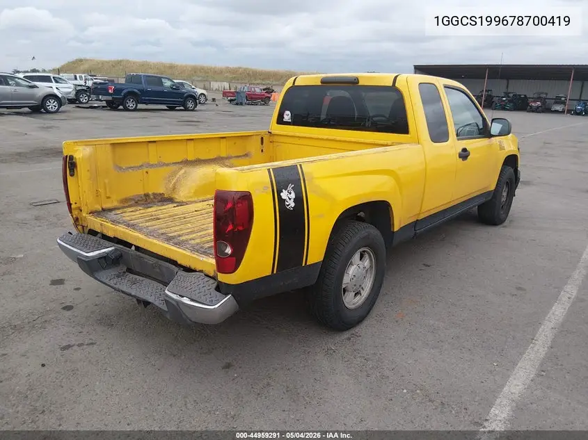 2007 Isuzu I-290 Ls VIN: 1GGCS199678700419 Lot: 44959291