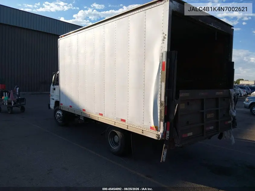 1992 Isuzu Npr VIN: JALC4B1K4N7002621 Lot: 45454092