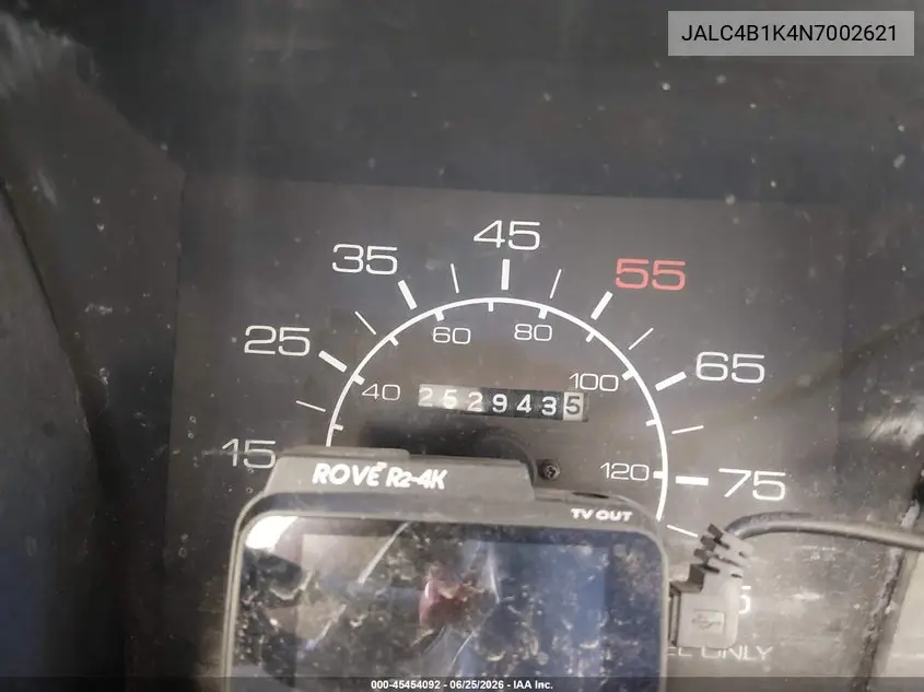 1992 Isuzu Npr VIN: JALC4B1K4N7002621 Lot: 45454092