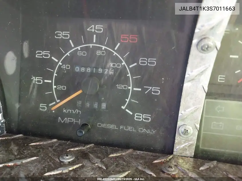 1995 Isuzu Npr Npr-St VIN: JALB4T1K3S7011663 Lot: 45352541