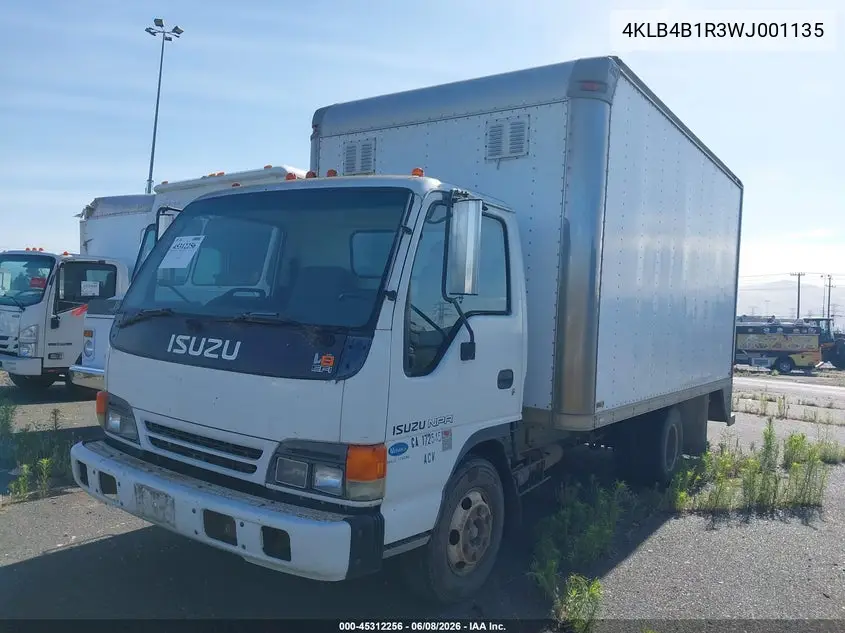 1998 Isuzu Npr VIN: 4KLB4B1R3WJ001135 Lot: 45312256
